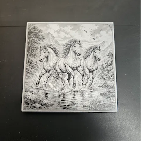 4" White Ceramic Subway Tile