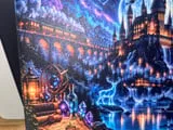 [UV printing] Enchanted Wizarding World – Raised Texture UV Canvas