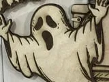 [Laser cut and engrave] That's Some Boo Shit Ghost Toilet Wall Sign