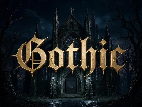 Gothic Font Generator
