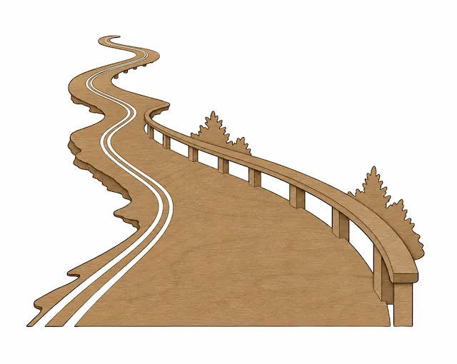 Winding Mountain Road