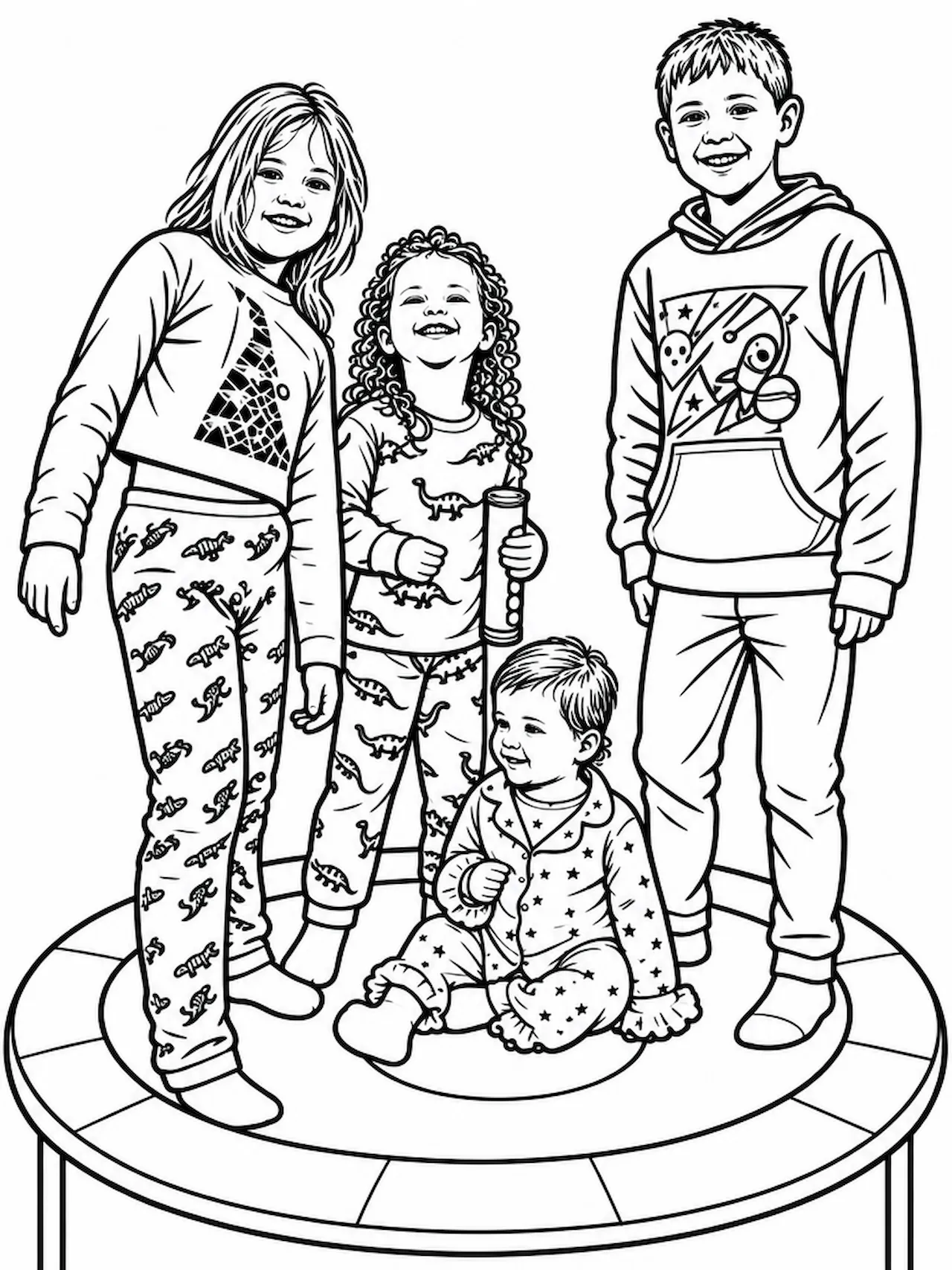 Laser cut and engrave Children on Carousel
