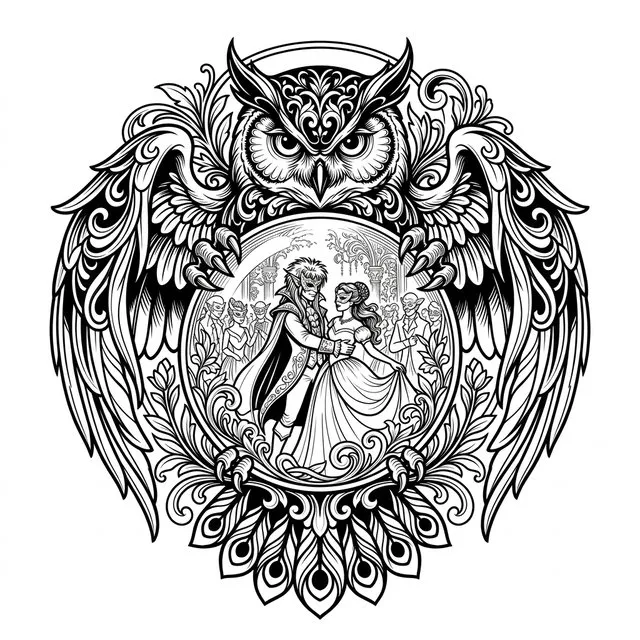 Owl Masquerade Emblem