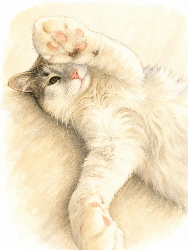 Cuddling Cats