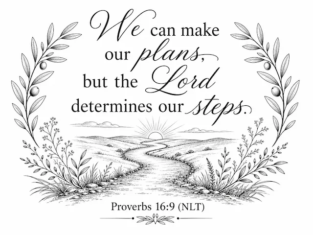 Proverbs 16:9 Scripture