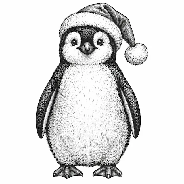 Santa Penguin