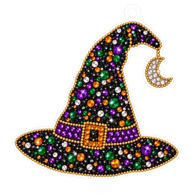 Jeweled Witch Hat