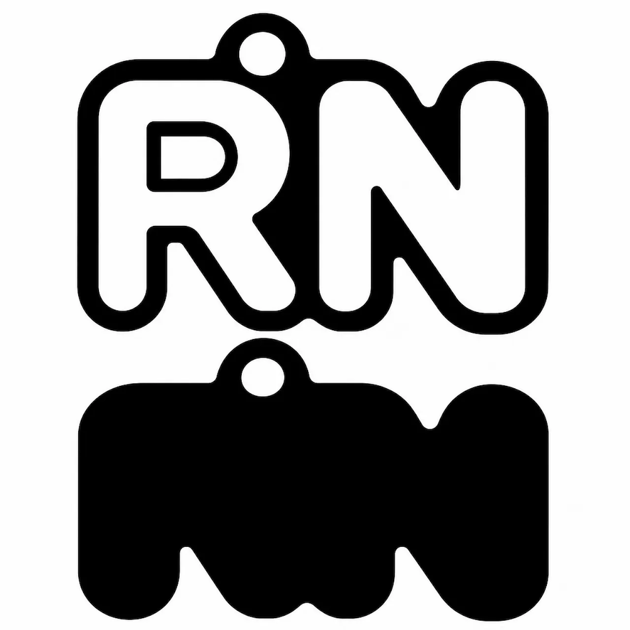 Laser cut and engrave RN Puzzle Tag
