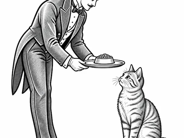 Butler and Cat