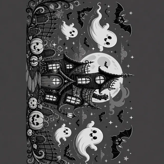 Haunted Moonlit Castle