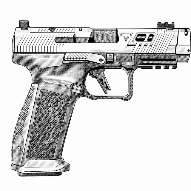 Pistolet canik TTI