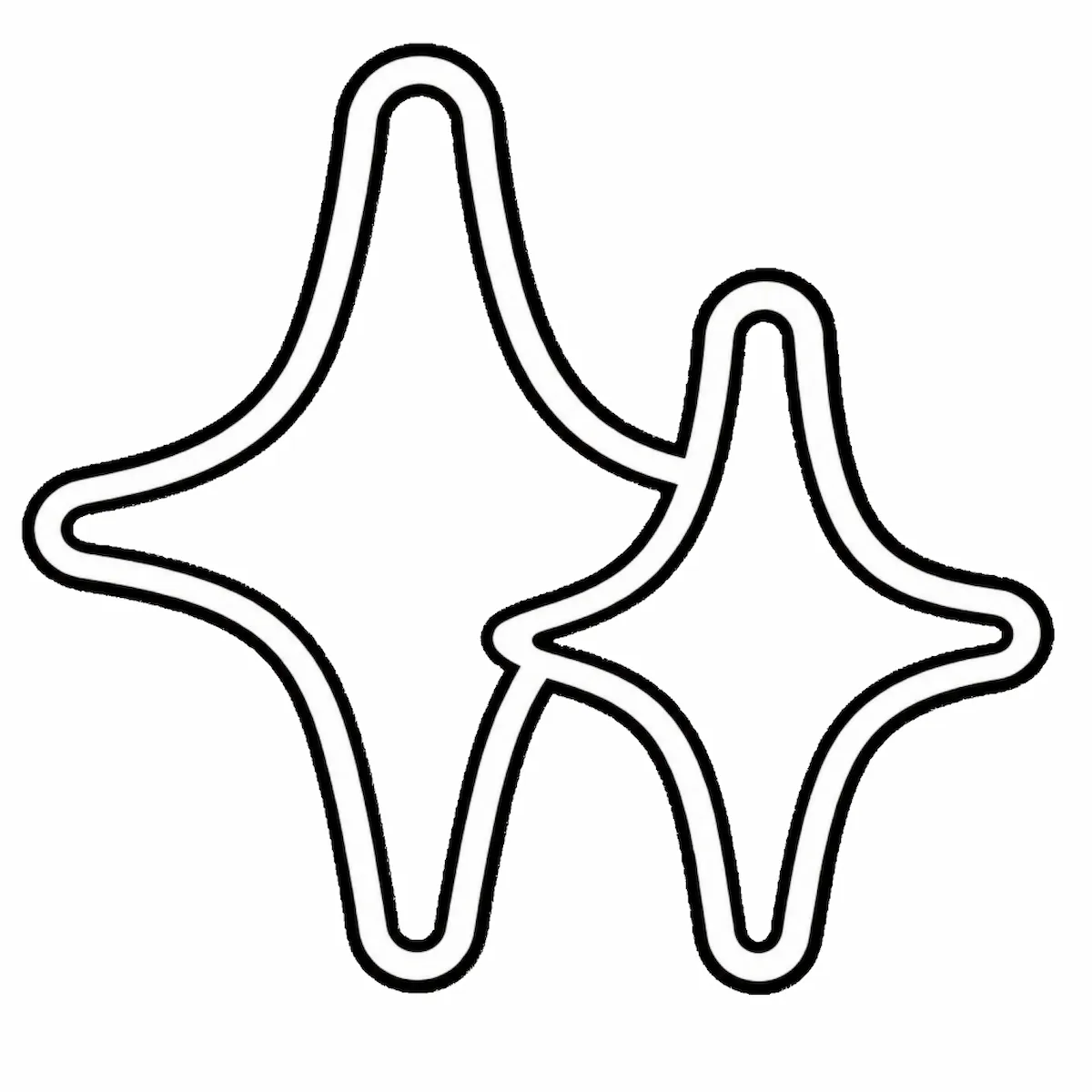 Laser cut and engrave Double Star Sparkle-College Tour