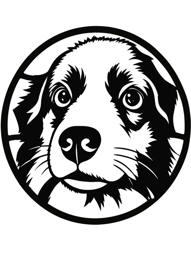 Dog decor, ornament Cute dog gift, animal gift, decor, pet