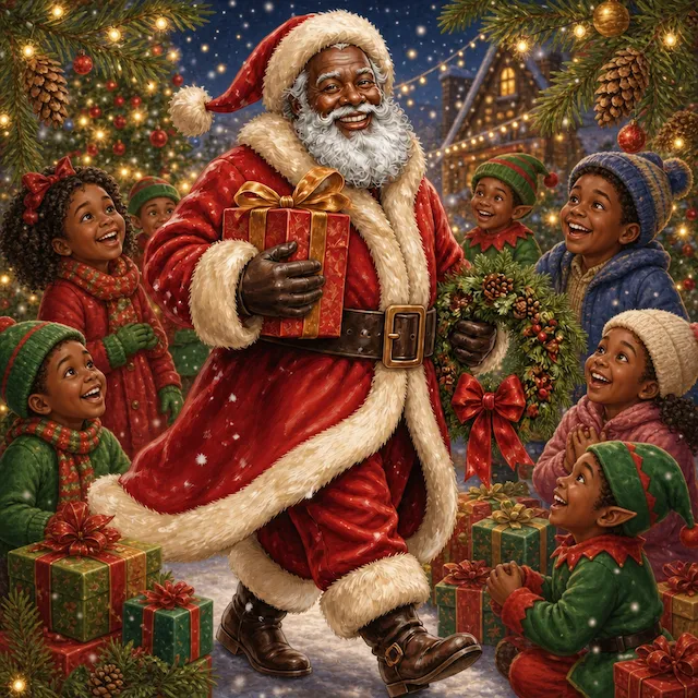 Santa With Children