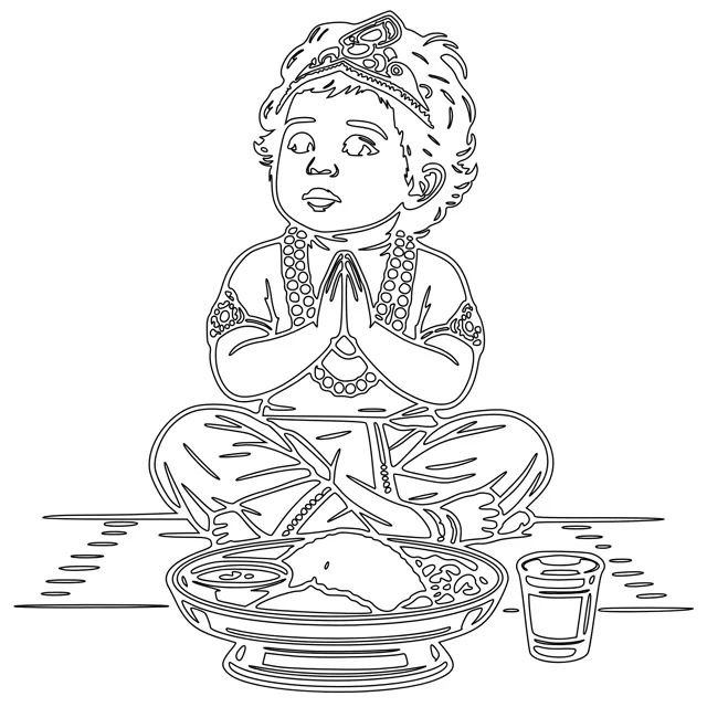 food eating and praying