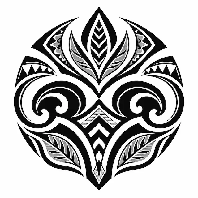 Hawaiian Tribal Emblem