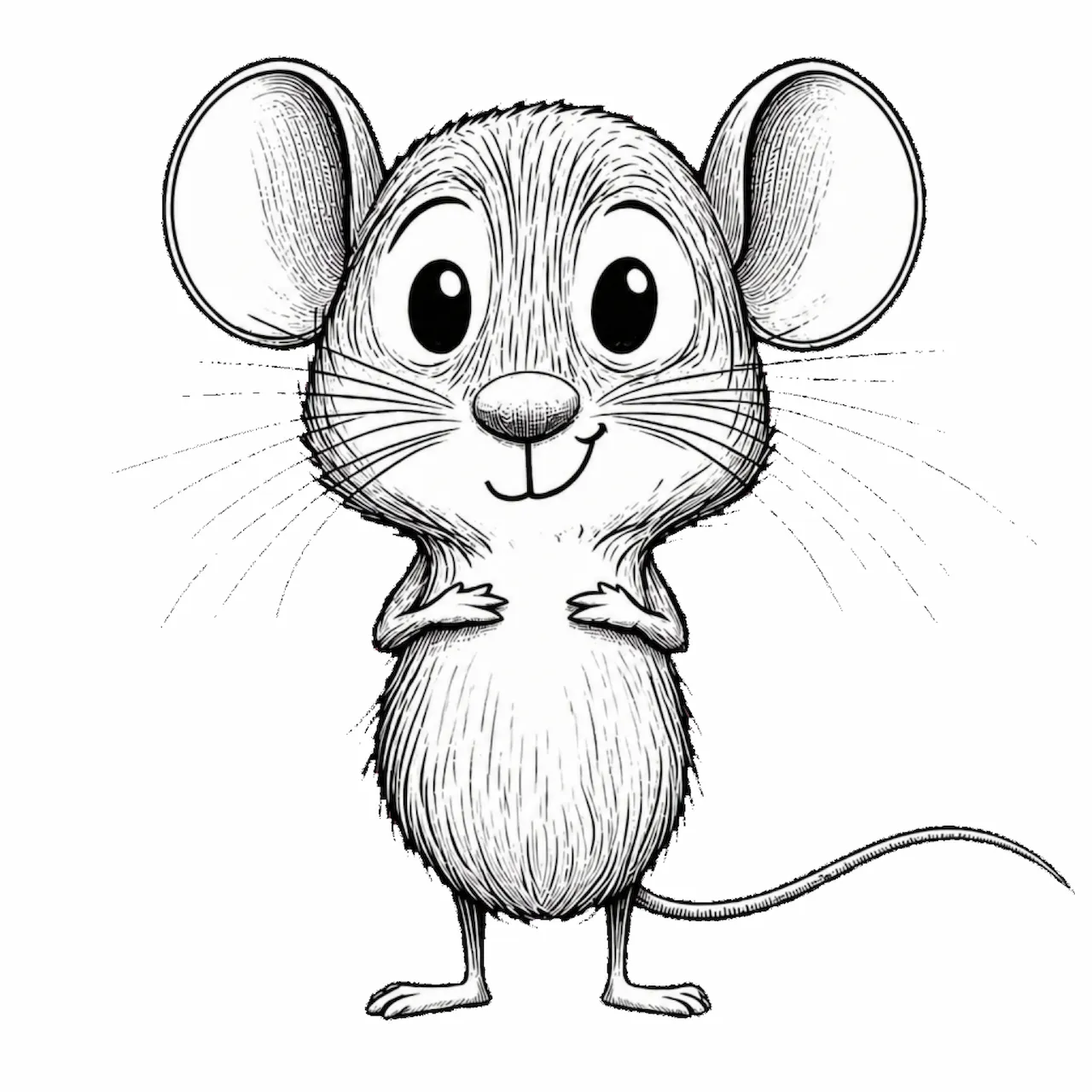Laser cut and engrave Engraved Mouse