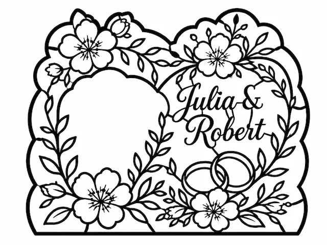 Julia & Robert Floral Wedding