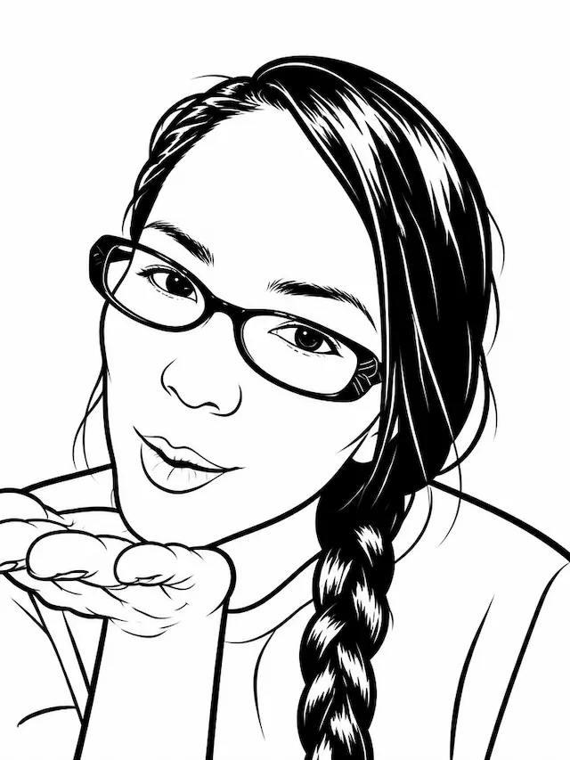 Woman With Glasses
