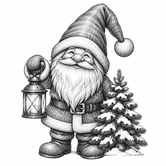 Papá Noel invernal