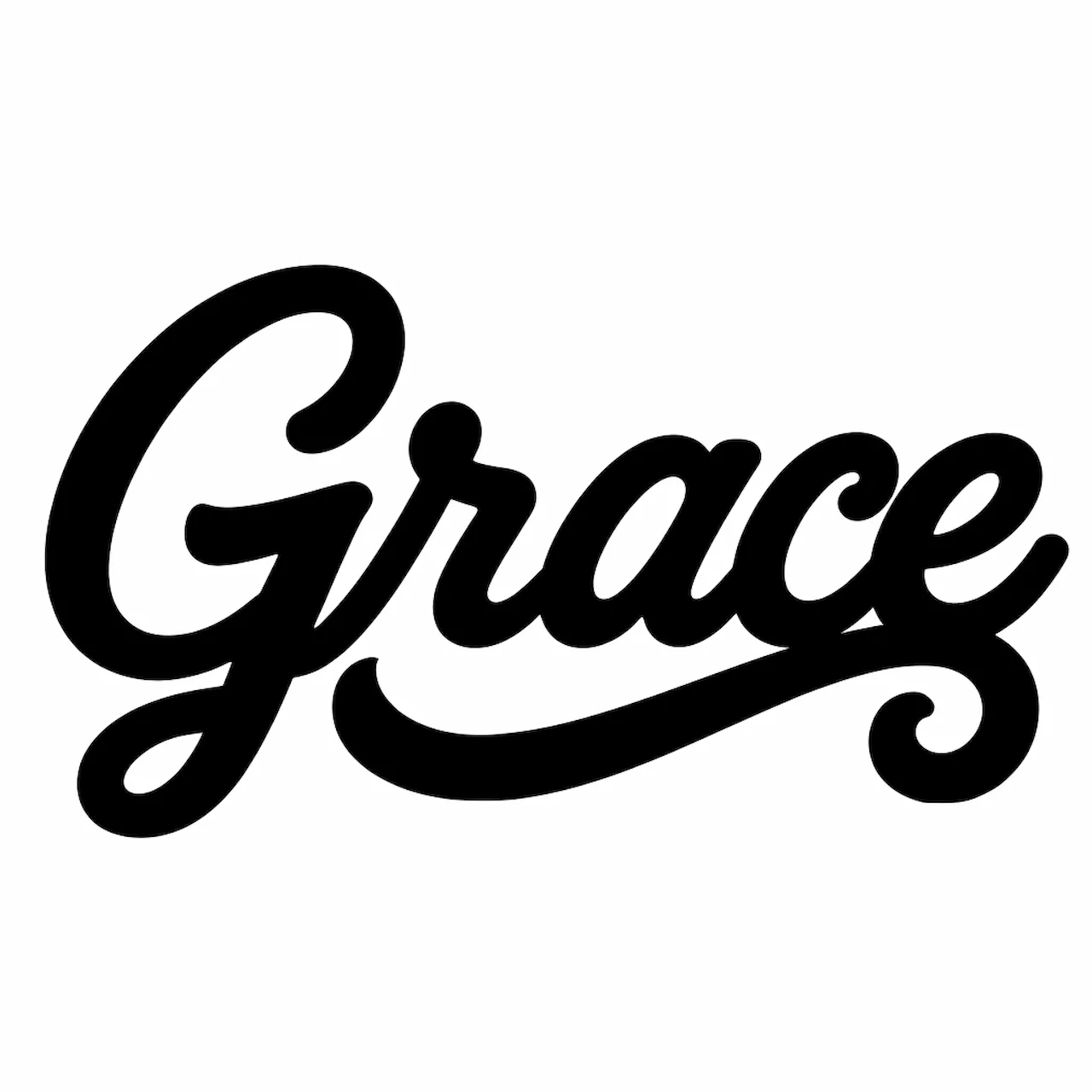 Laser cut and engrave Grace