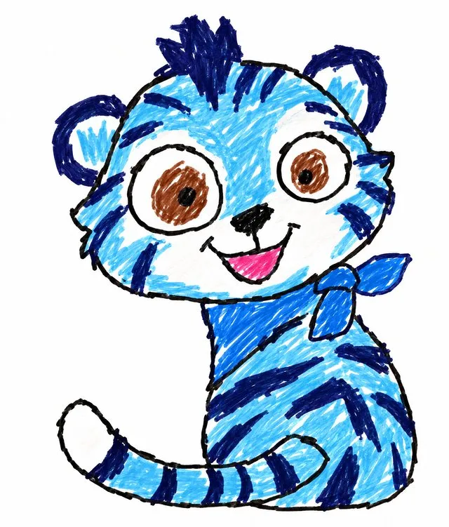 Childlike Blue Cat
