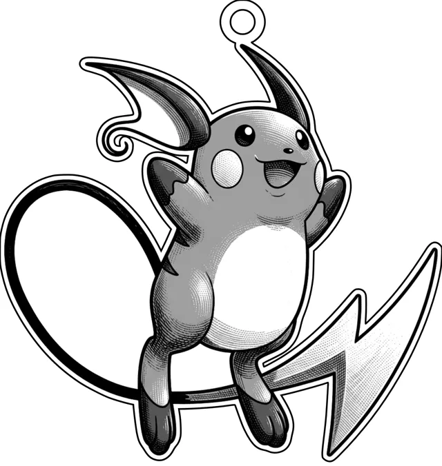 Electric Mouse Mascot