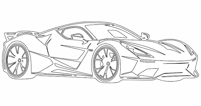 Sports Car Vector