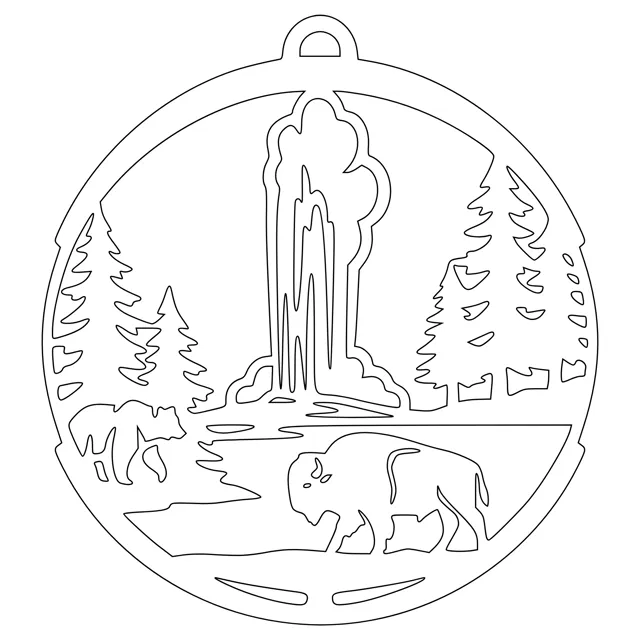 Wilderness Ornament