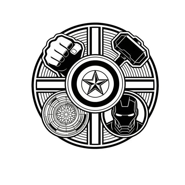 Superhero Emblem