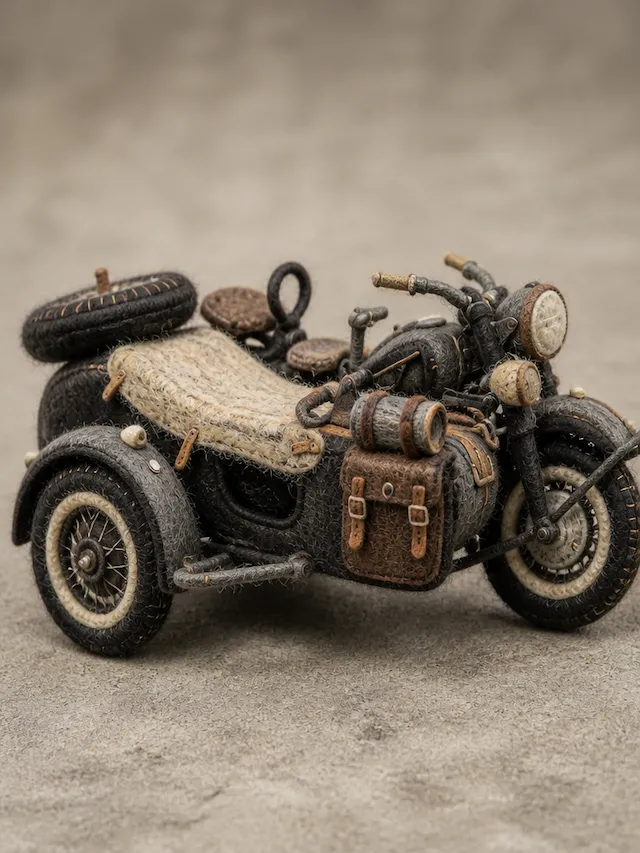 Vintage Motorcycle Sidecar