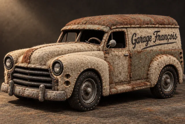 Vintage Lieferwagen