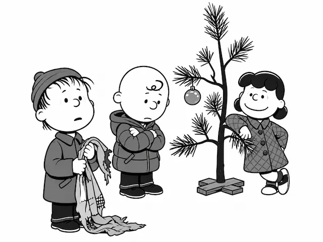 Winter Tree Scene