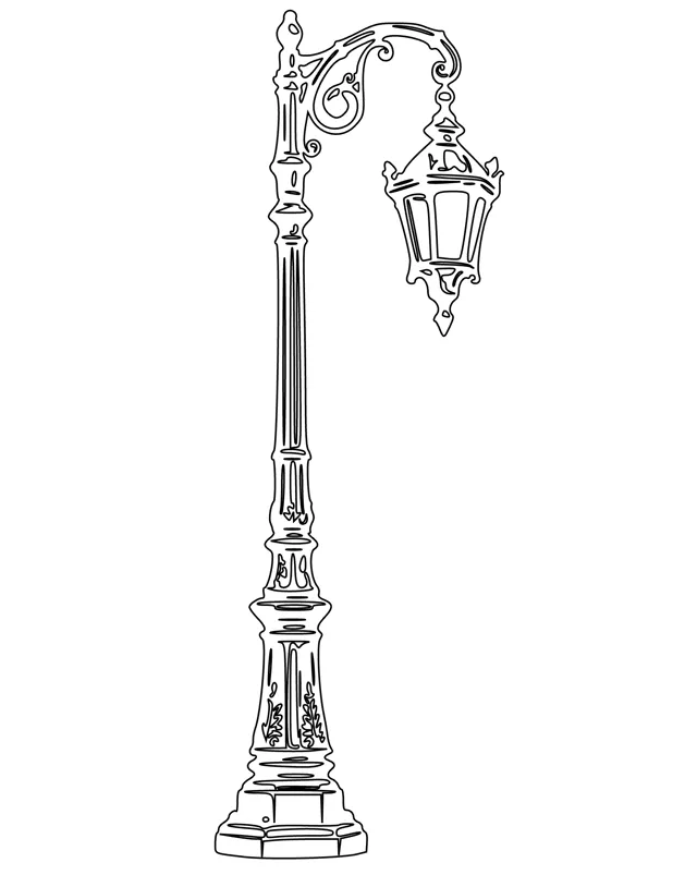 Ornate Street Lamp