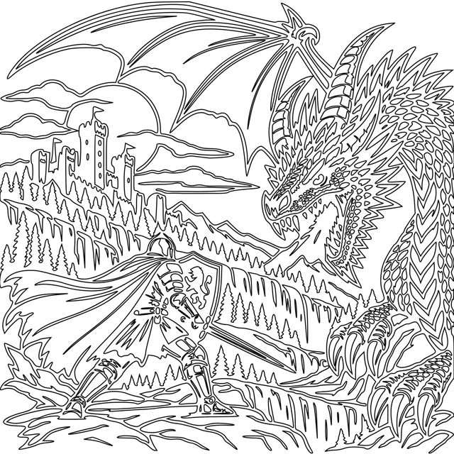 Dragon Mountain Landscape