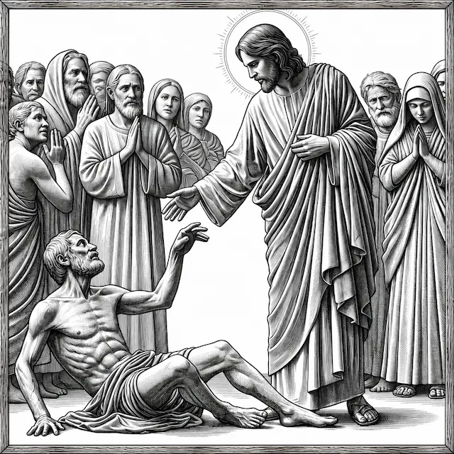 Jesus Healing the Paralytic