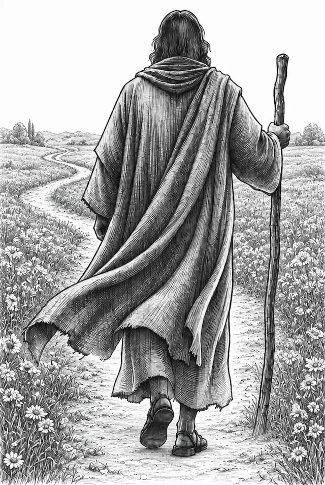 Pilgrim Through Wildflowers