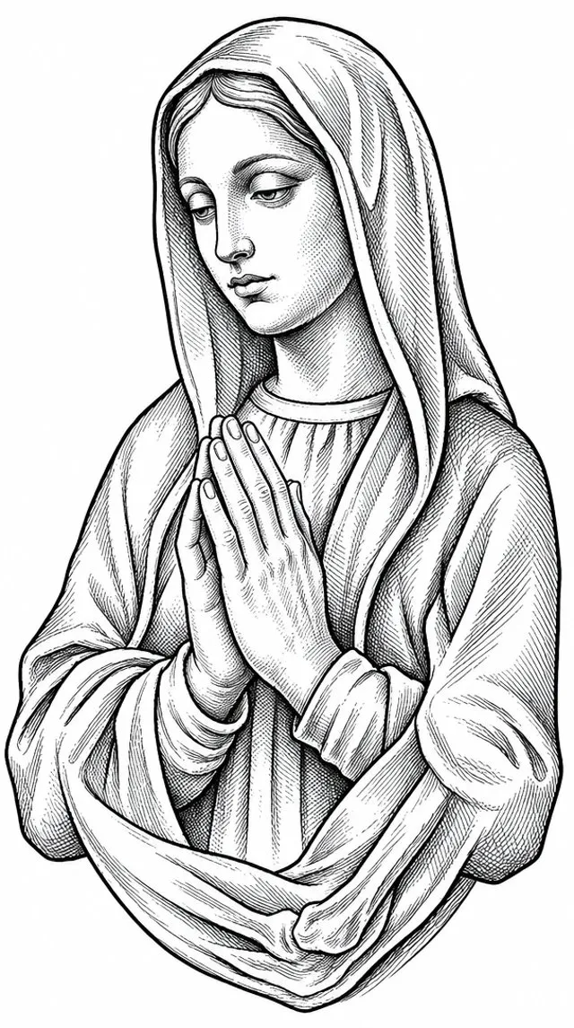 Praying Madonna