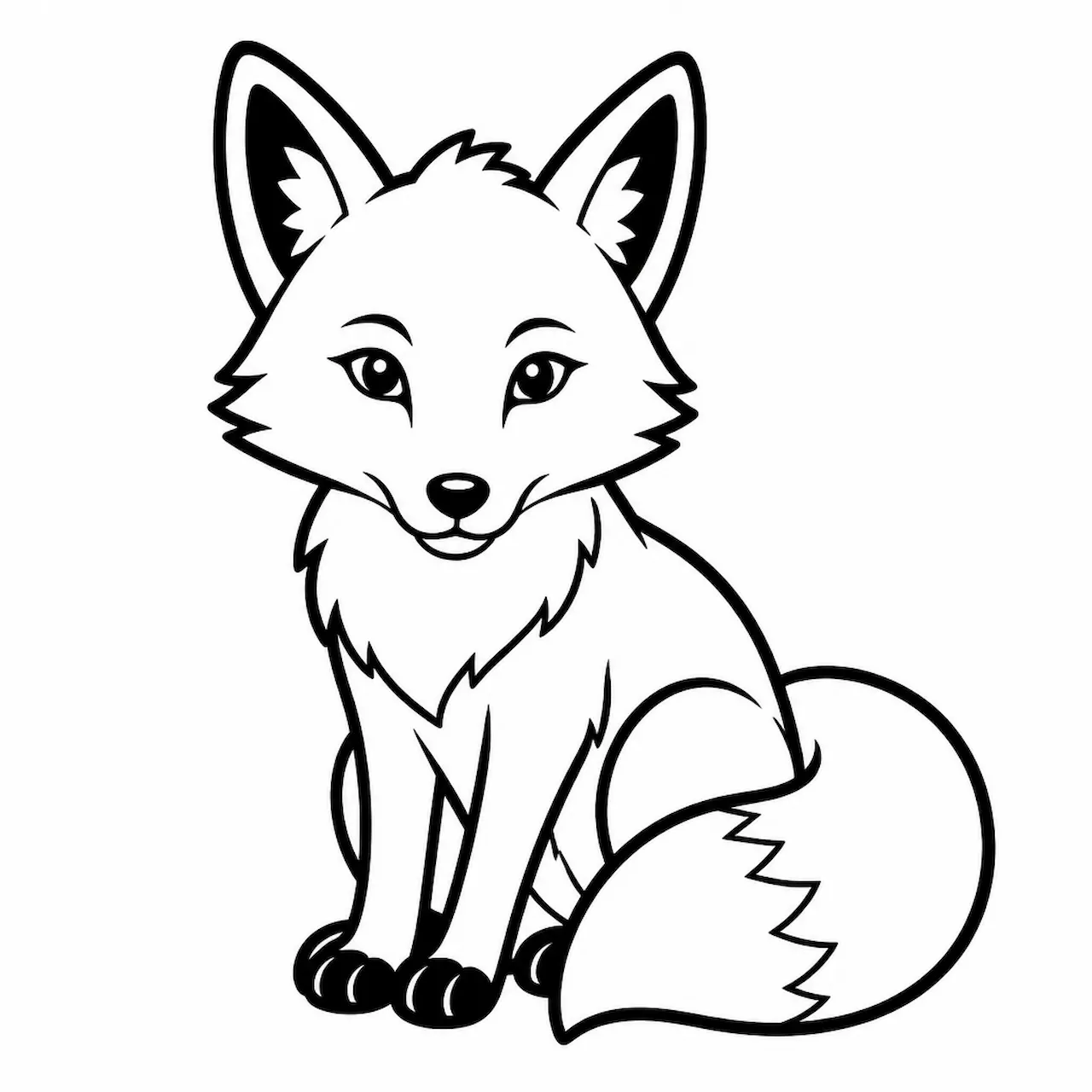 Laser cut and engrave Wildlife Fox
