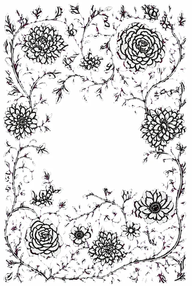 Floral Frame
