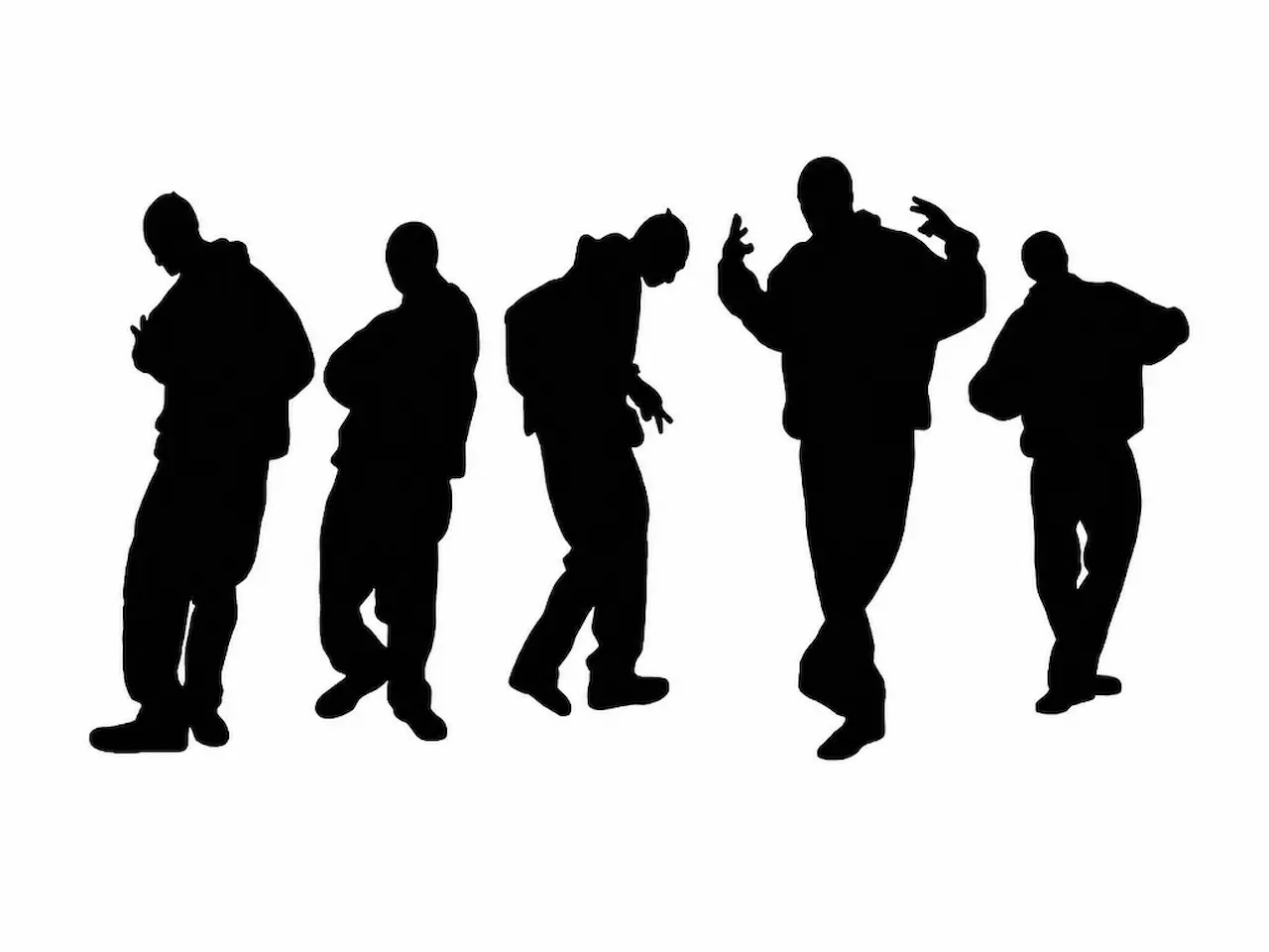 Laser cut and engrave Dancing Silhouettes