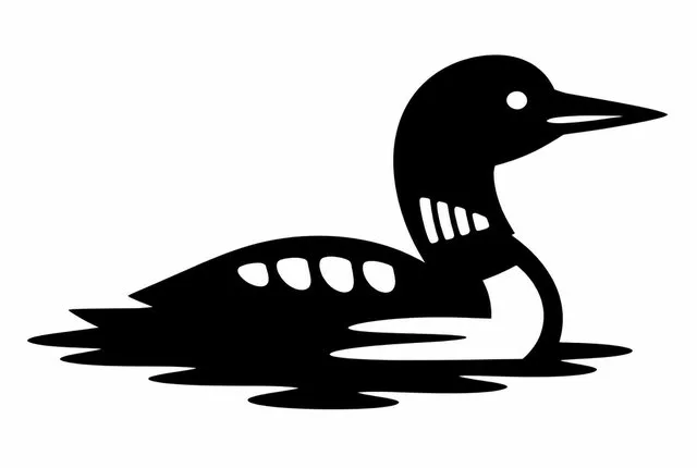 Loon Silhouette