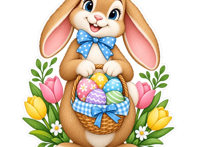 Easter Basket Bunny