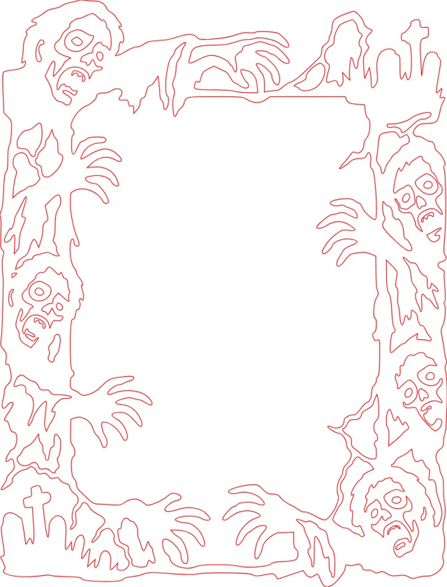 Tropical Monster Frame