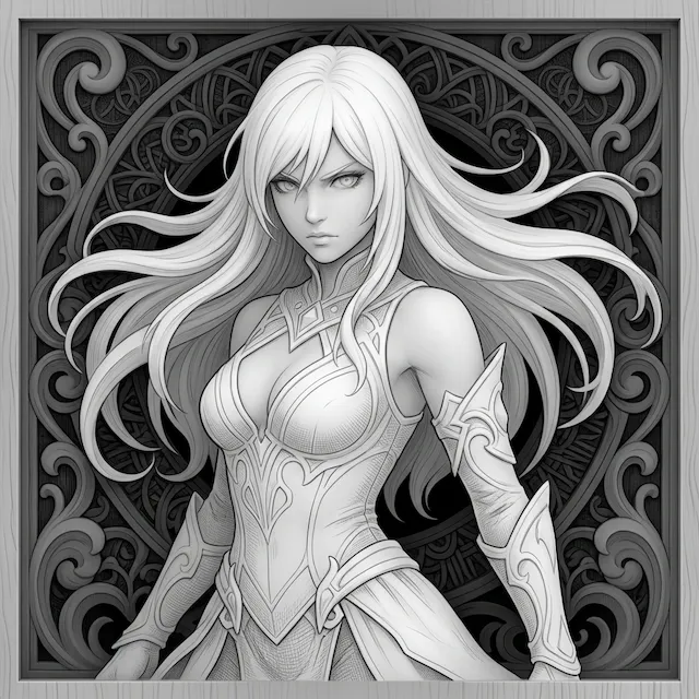 Elven Warrior Portrait