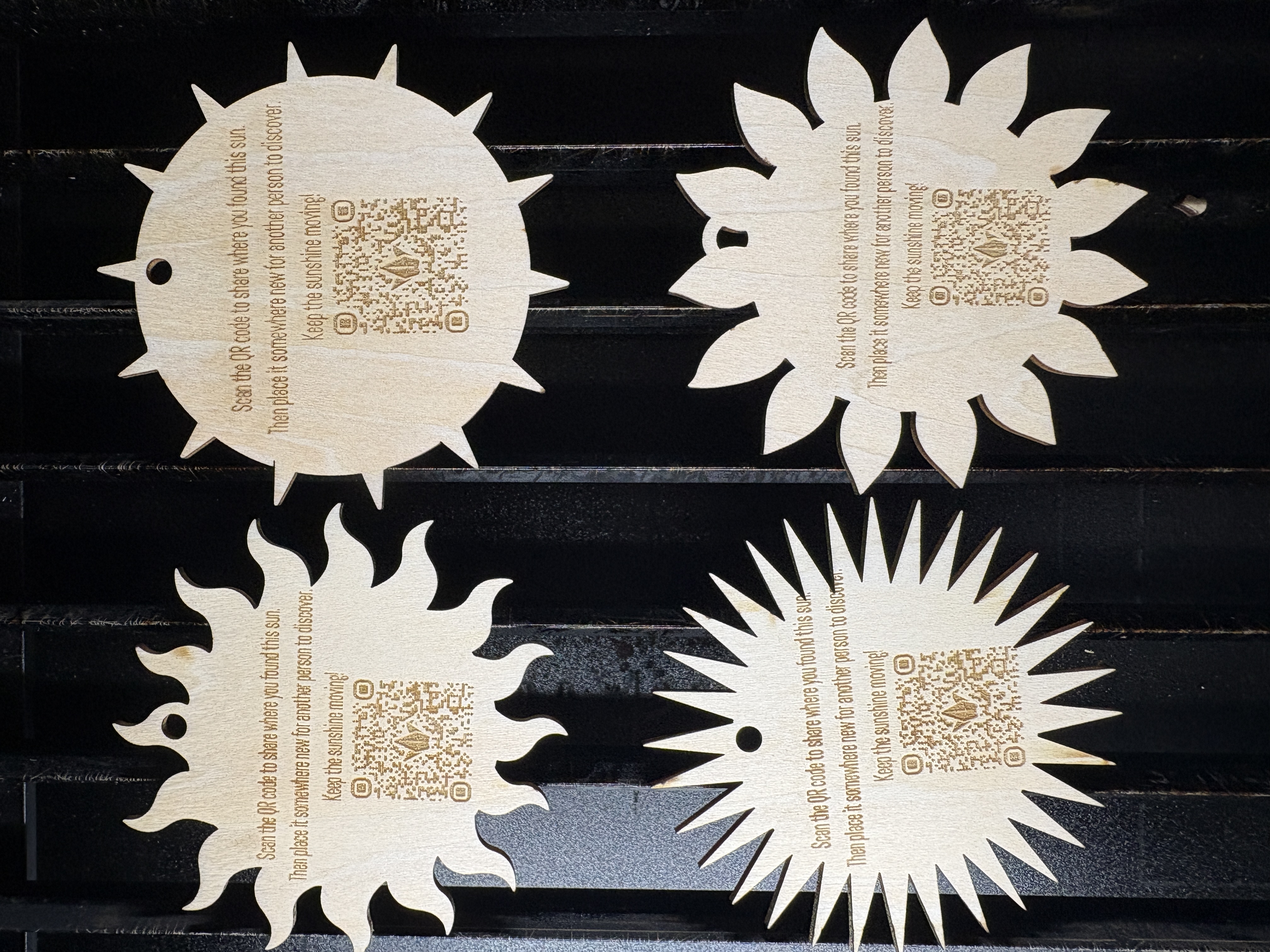 The Kindness Sun Project-EveryAct of Kindness Adds a Ray of Sunshine Campaign instruction: step 2 - Processing Back