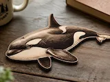 [Laser cut and engrave] Orca Whale