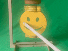 Floating Smiley Face