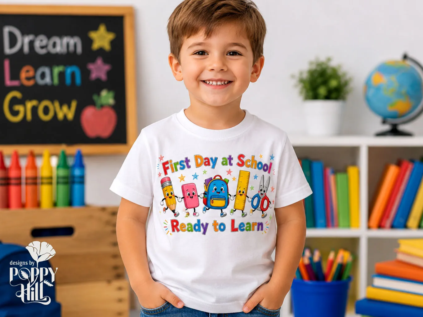 First Day of School - Ready to Learn Graphic