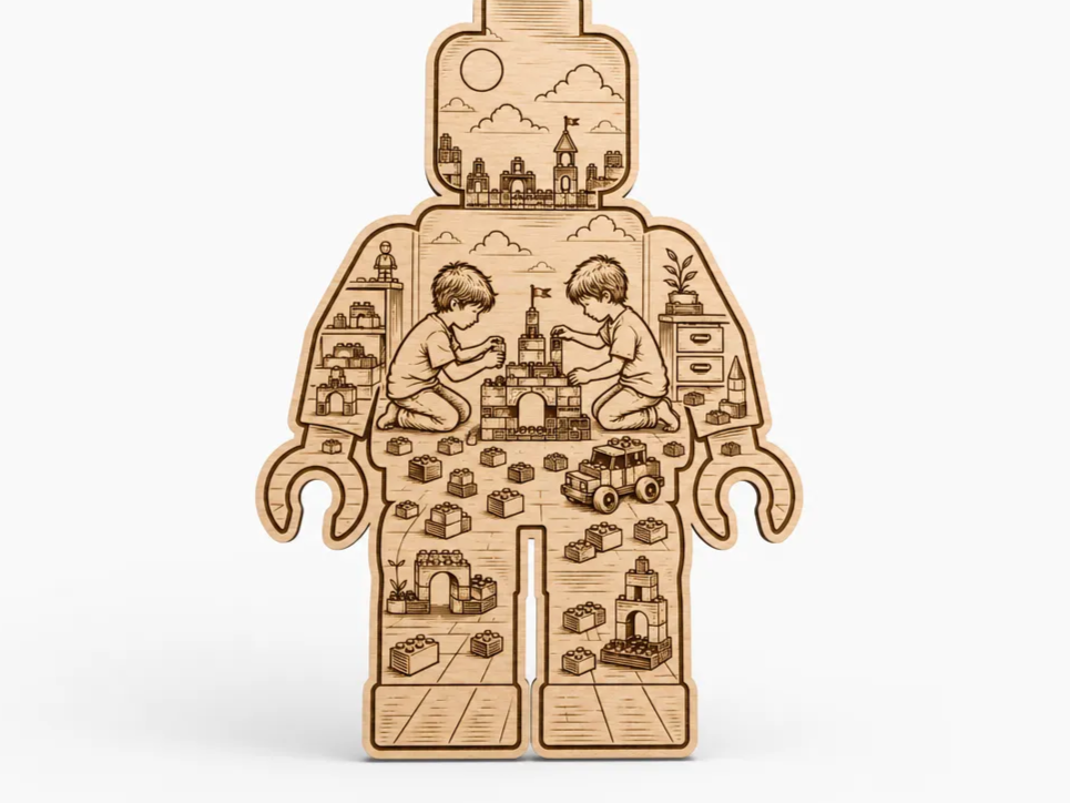 Brick Builder Scenic Cut and Engrave